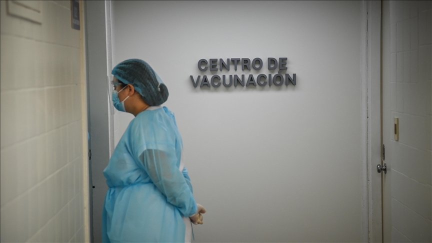 Vaccination center of the Casa de Galicia Hospital. (Photo Internet Reproduction)