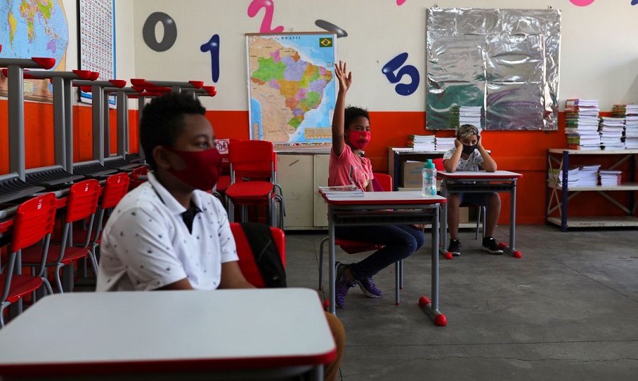 São Paulo state reopens schools with a maximum limit of 35% of student capacity