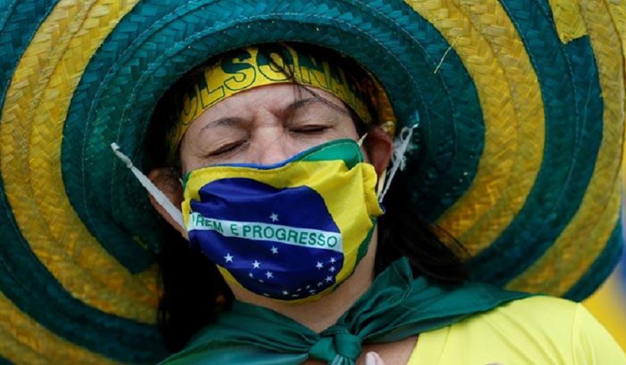Brazil is the country in the Americas with most Covid deaths in relation to population