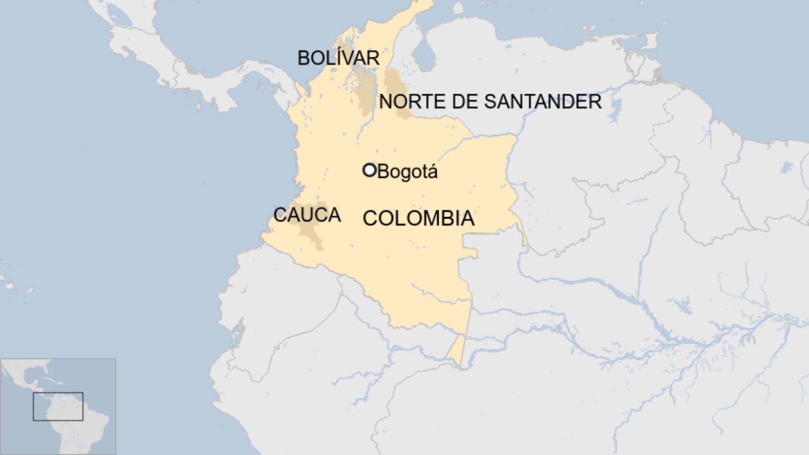 Cauca region, Colombia. (Photo internet reproduction)