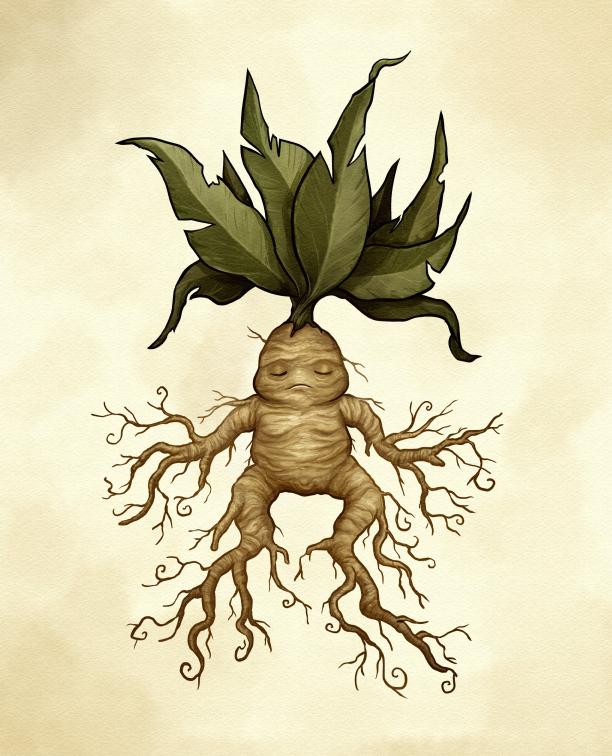 Mandrake. (Photo internet reproduction)