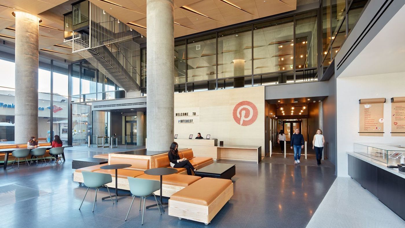 Pinterest headquarters in San Francisco, (Photo internet reproduction)