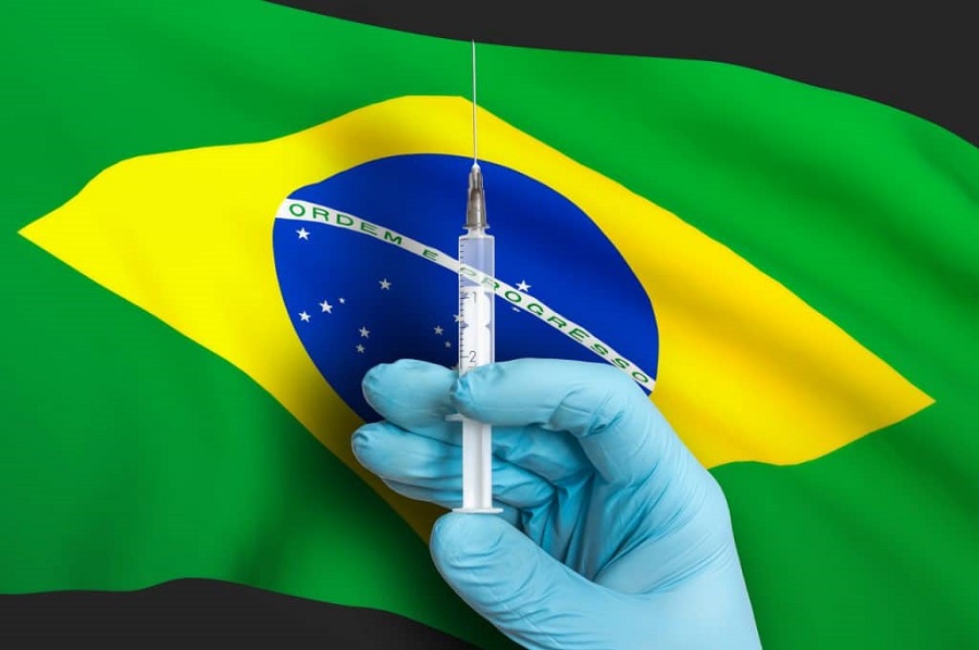 Brazil has administered 1st Covid-19 vaccine dose to 36.5 million people