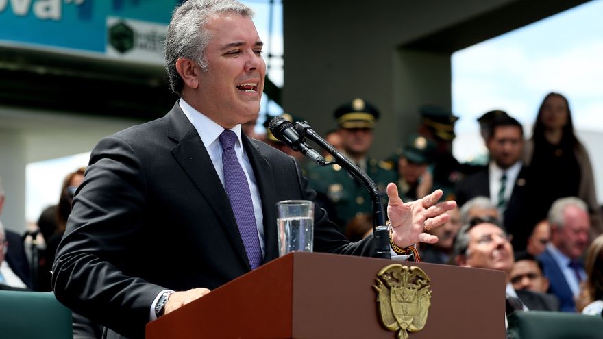  Colombia's Duque. (Photo internet reproduction)