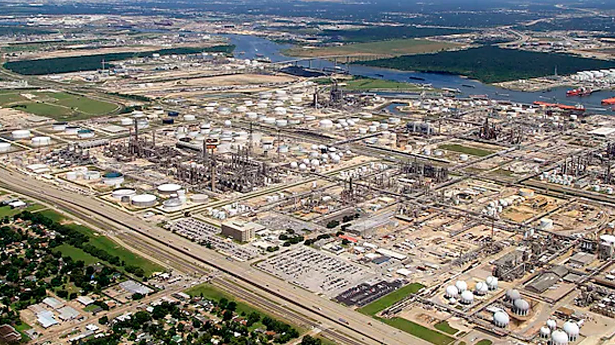 Shell's Deer Park refinery in Houston, Texas