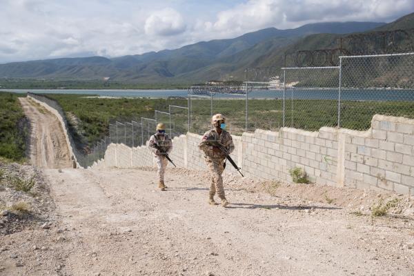 Dominican Republic has built 23 km of controversial fence on its border with Haiti