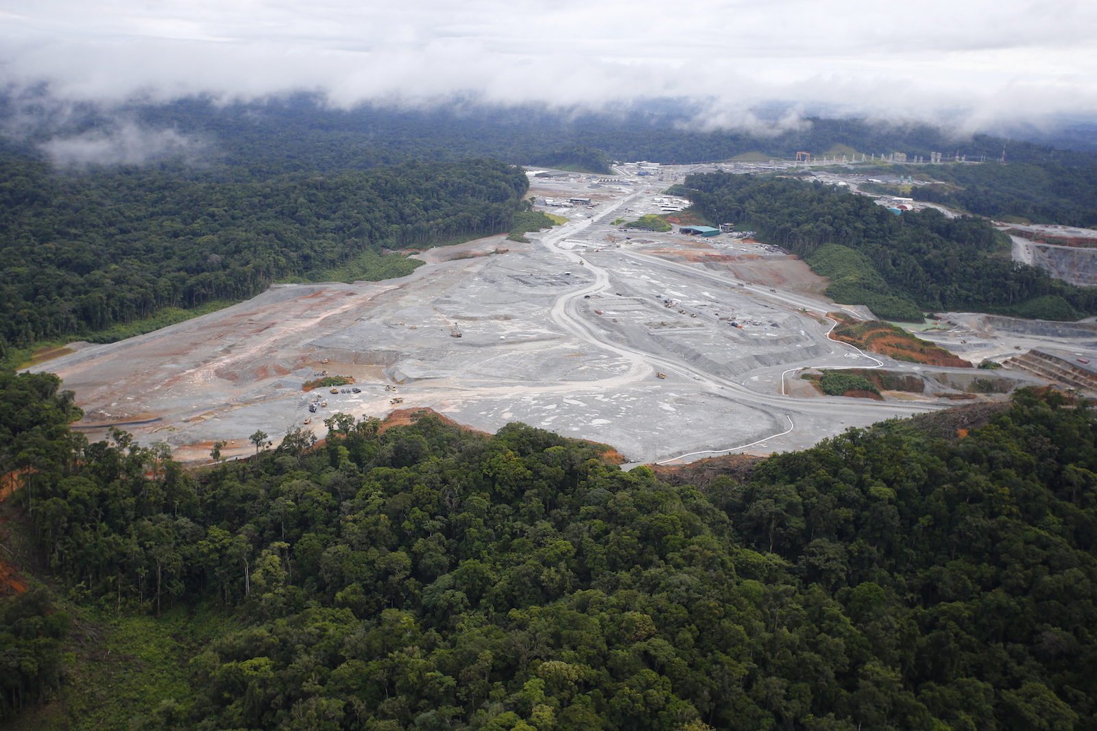 Open-pit mining in Panama. (Photo internet reproduction)