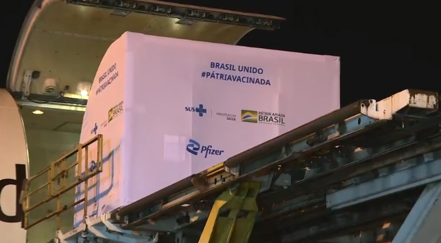 Pfizer chega ao Brasil
