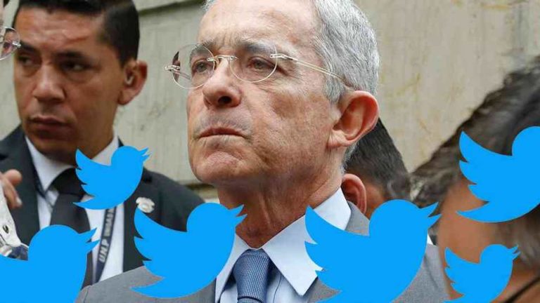 Twitter hides former President Uribe’s tweet for inciting violence in Colombia