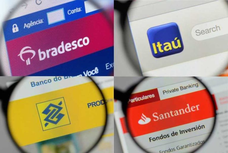 Bradesco, Itaú, Santander and Banco do Brasil posted sharp profit growth in Q1
