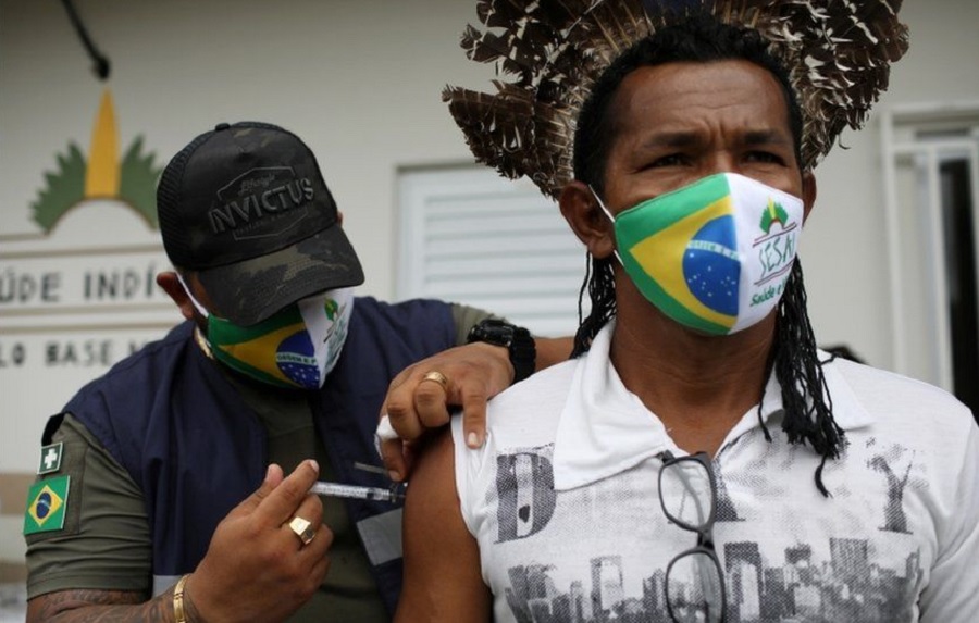 62% of Brazil’s Amazon indigenous people fully vaccinated against Covid-19