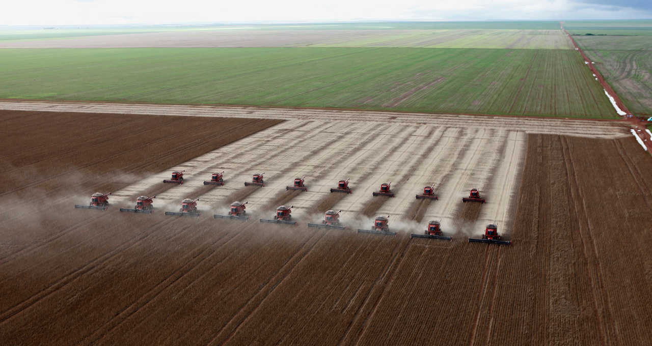 Brazil Agriculture is booming like never before. 