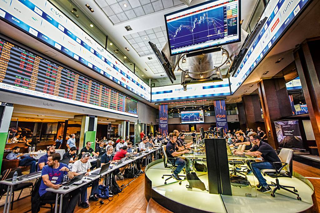 B3 stock exchange. (Photo internet reproduction)