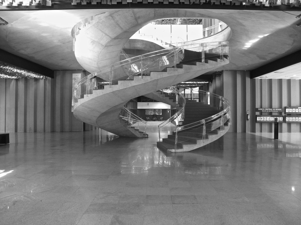 Entrance Hall Brazilian Central Bank. (Photo internet reproduction)