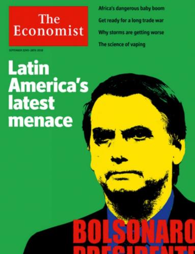 The Economist front page a few years ago