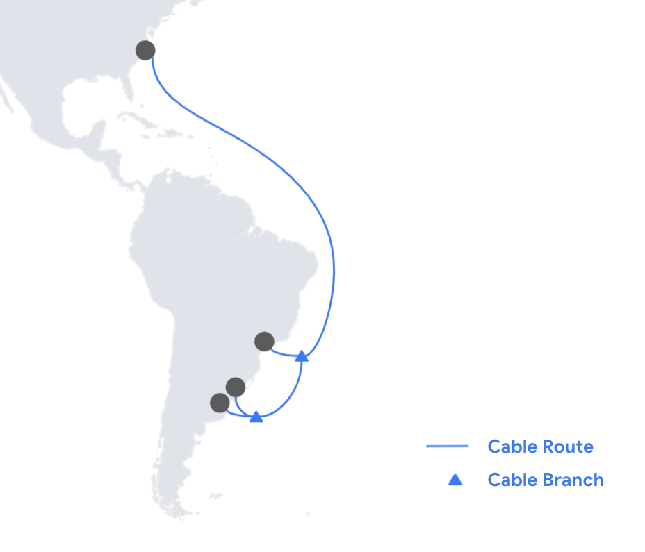 The cable, called Firmina, will be the longest cable in the world. (Photo internet reproduction)