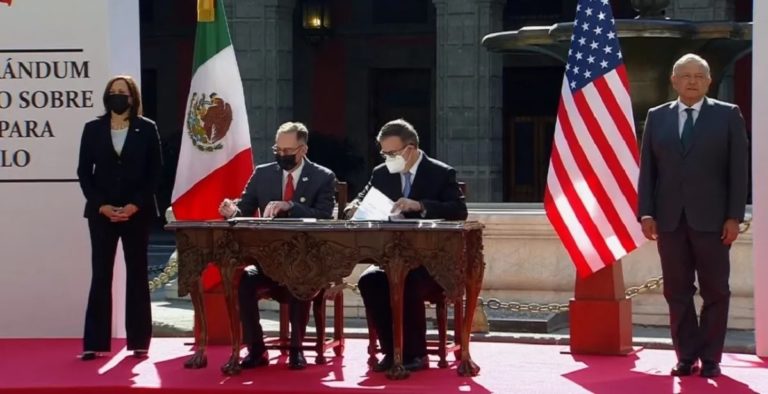 Mexico and U.S. agree memorandum of understanding on immigration cooperation