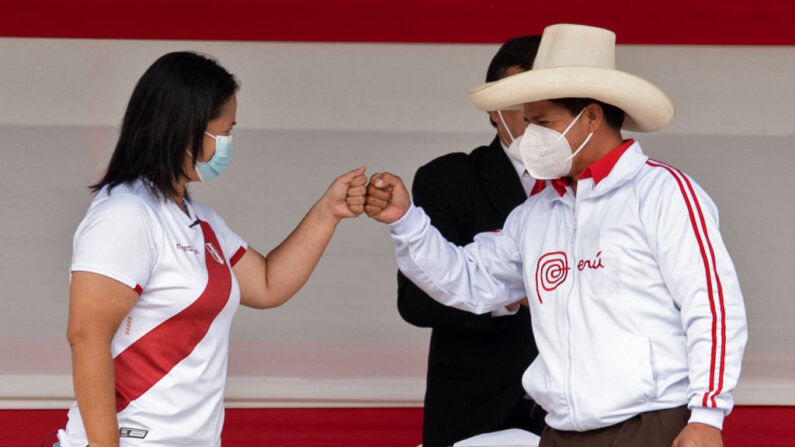 PERU-ELECTION-RUNOFF-DEBATE-CASTILLO
