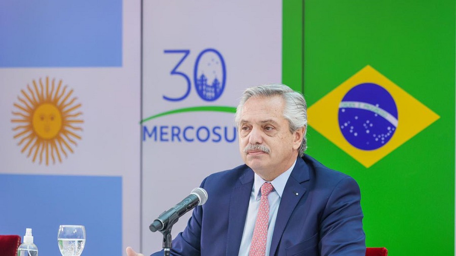 Argentine government ends MERCOSUR Summit broadcast after Fernández’s speech