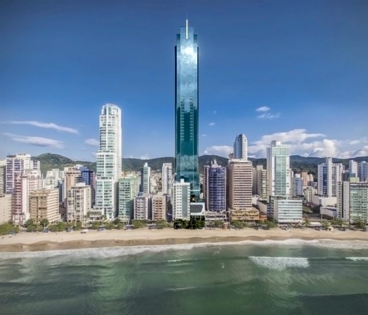 Latin America’s tallest building (over 300 meters) will soon be in south Brazil