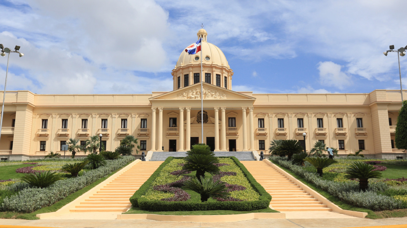 Government building in the Dominican Republic.