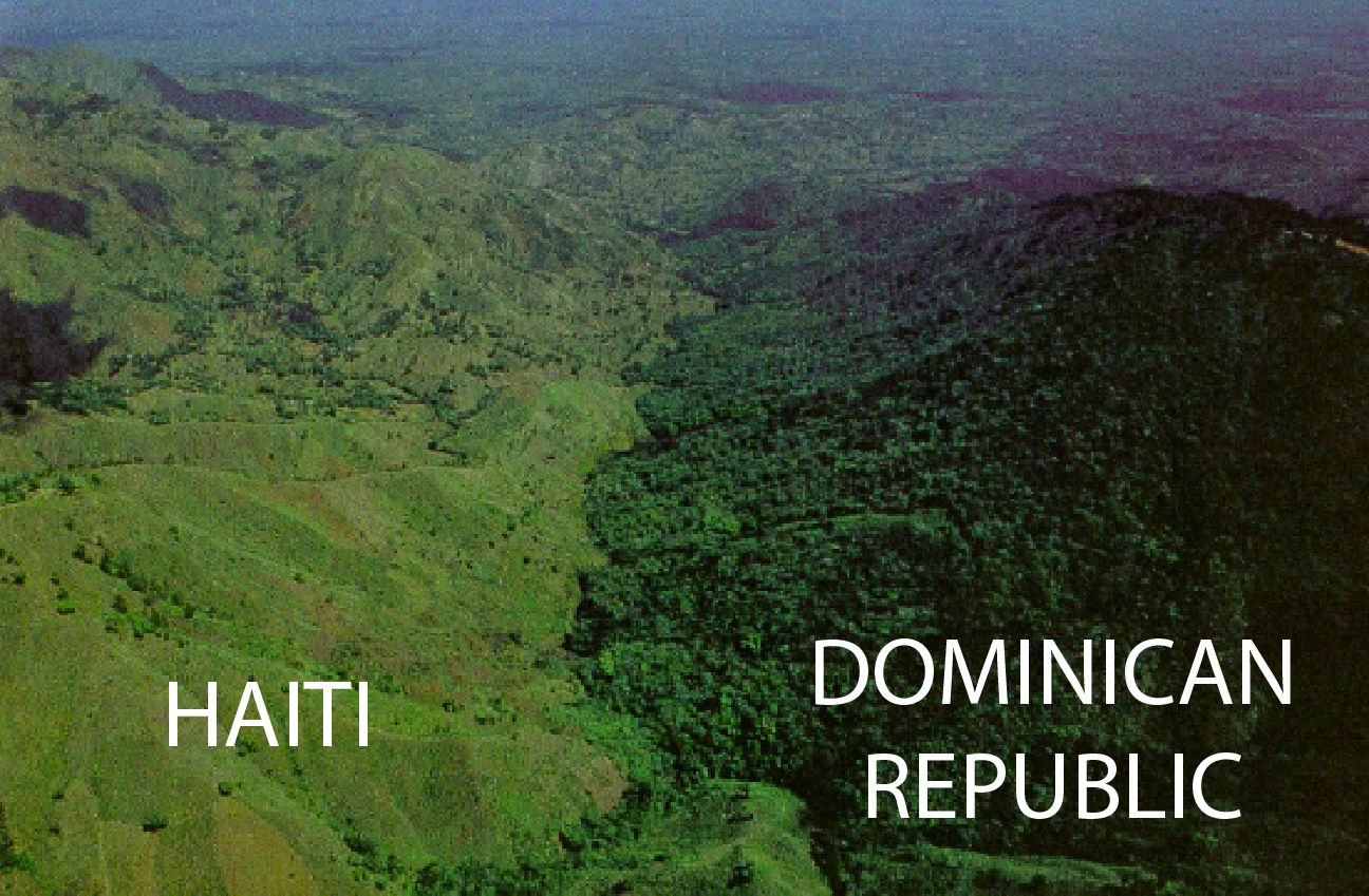 Haiti dominica border