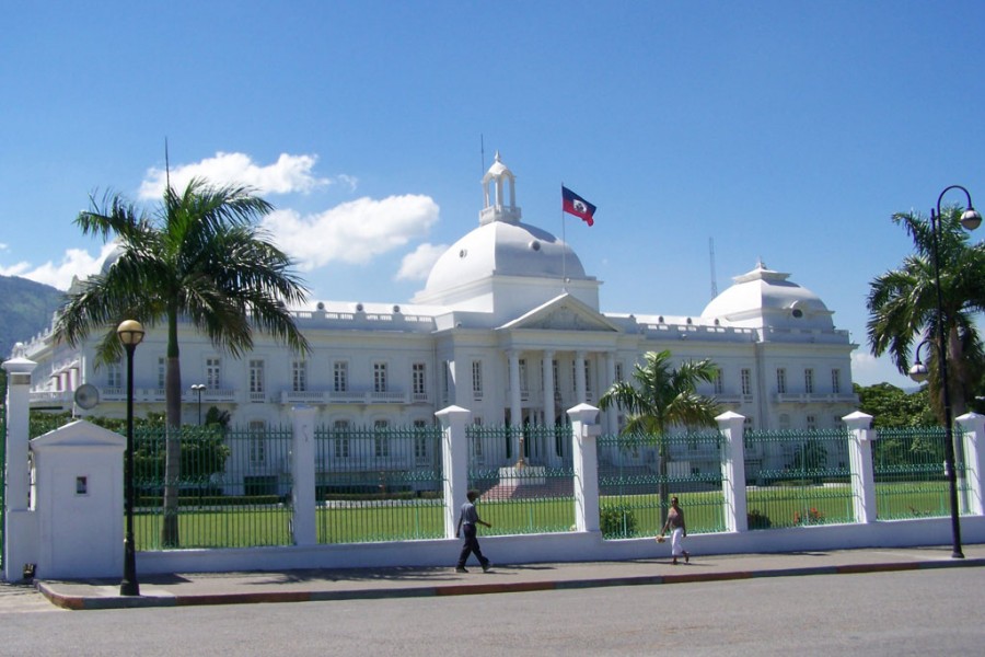 Haiti government palace. (Photo Internet reproduction)
