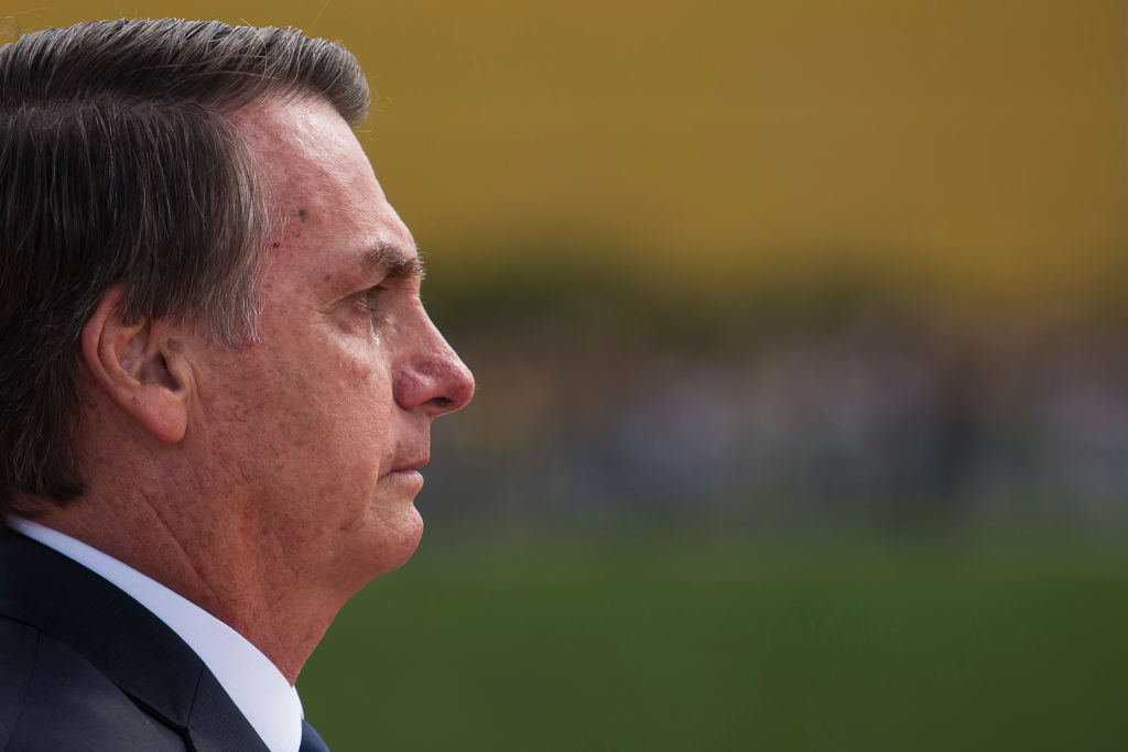 Brazilian president Jair Bolsonaro. (Photo internet reproduction)