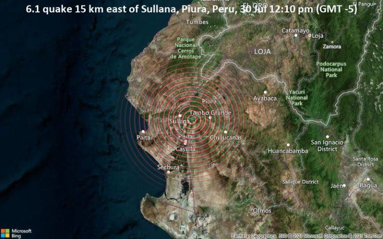 Aftershocks continue in northern Peru; more than 700 injured by earthquake