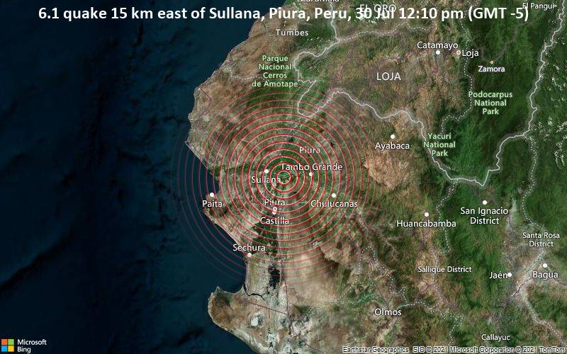 Peru earthquake