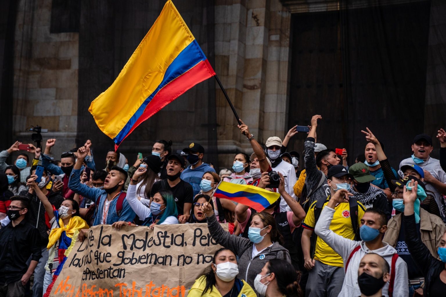 , Social protests mark an atypical Independence Day in Colombia