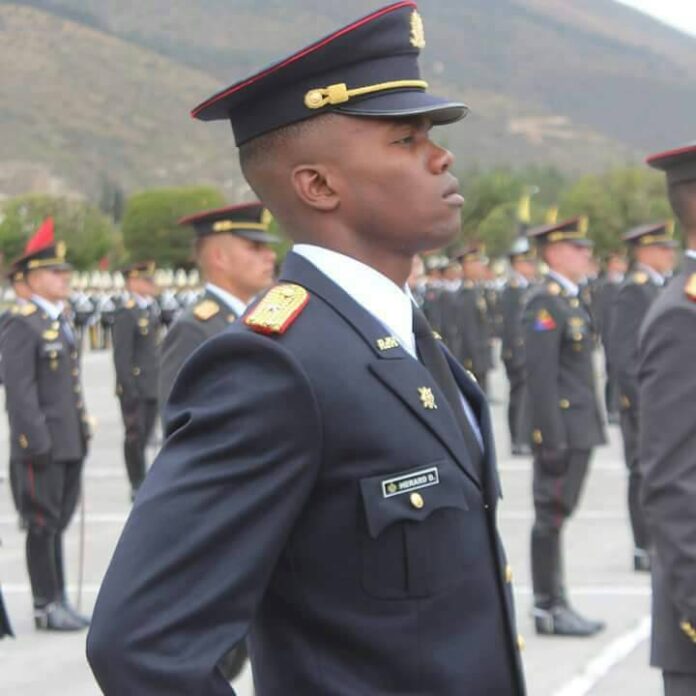 Dimitri Hérard, head of the general security unit of the National Palace of Haiti (Photo internet reproduction)
