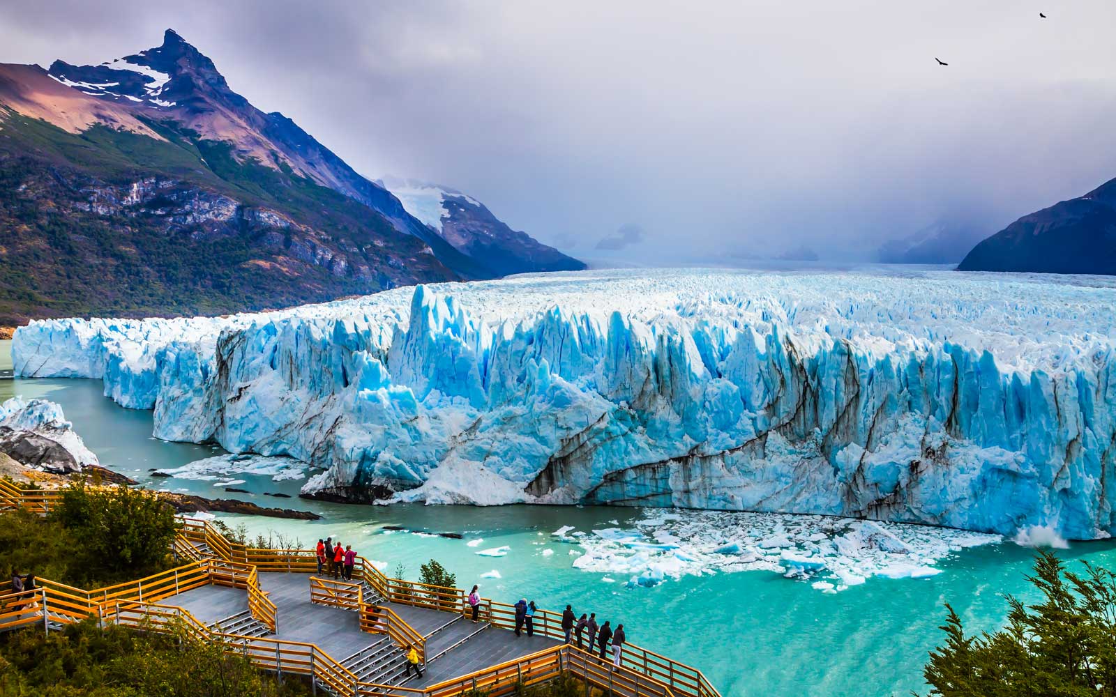 Glacier Perito Moreno in the Patagonia