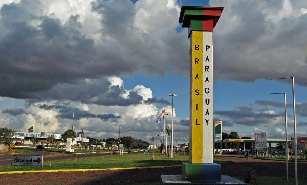 Pàraguay Brazil border