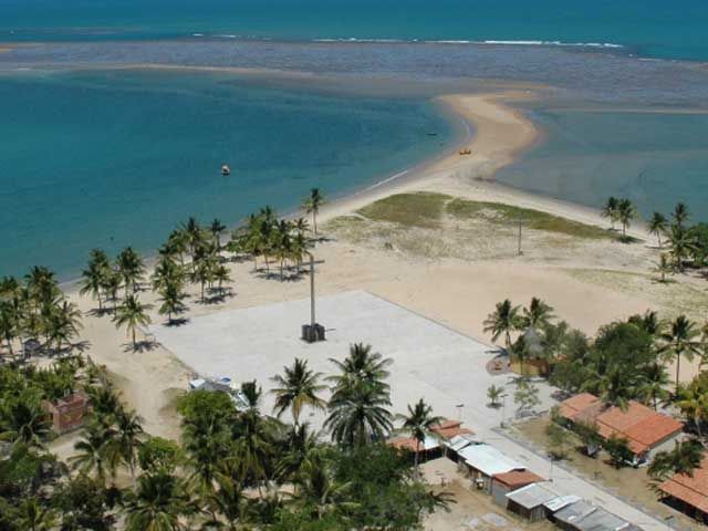 Santa Cruz Cabrália. (Photo internet reproduction)