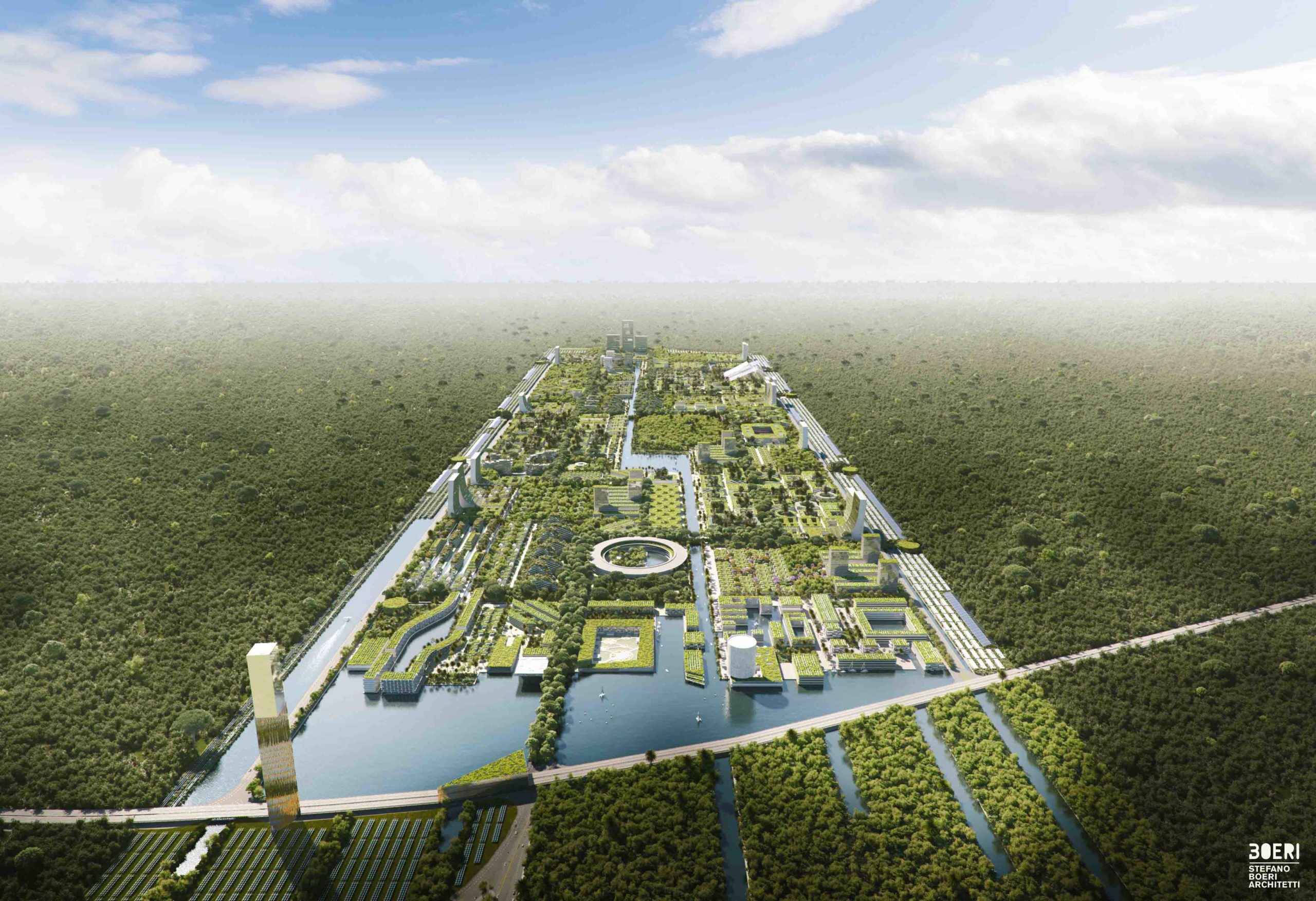 Smart Forest City Cancun. (Photo internet reproduction)