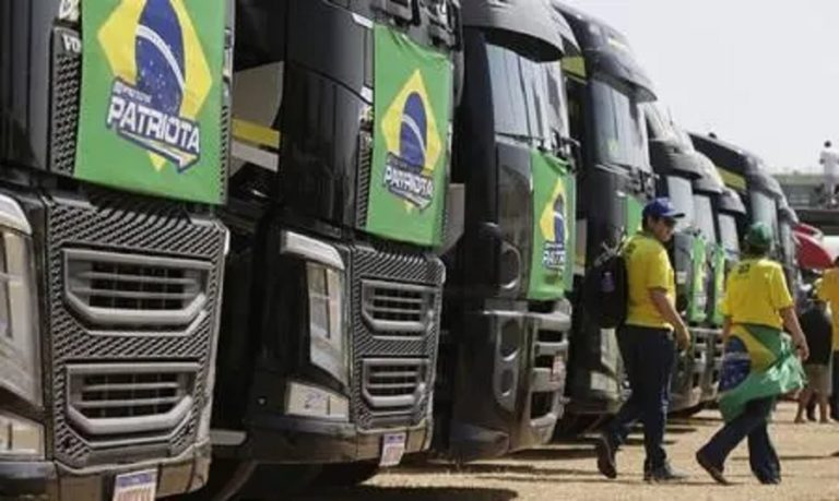 Three Brazilian states still report truckers’ demonstration points