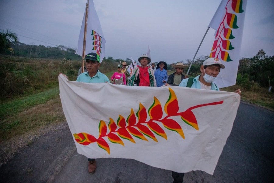 Bolivia’s indigenous peoples’ march to demand attention completes 21 days