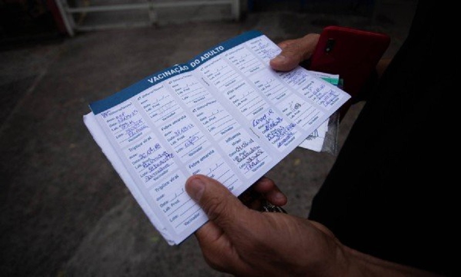 Covid-19: Anyone falsifying proof of vaccination in Brazil’s Rio de Janeiro will be fined US$180