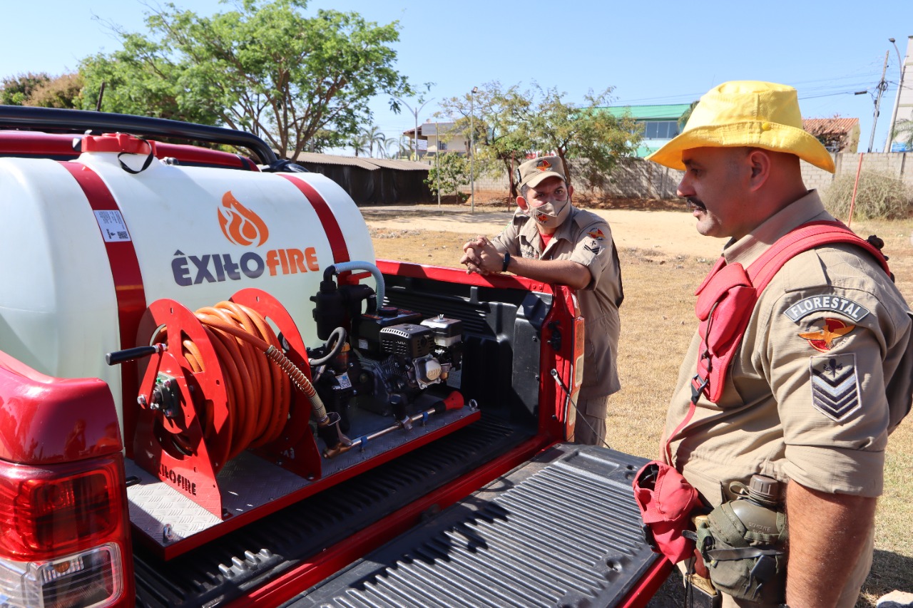 UTV 4x4, a vehicle never before seen in Brazil for hard-to-reach areas that require rapid firefighting