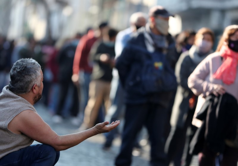 San Cayetano feast day amid COVID-19 pandemic, in Buenos Aires