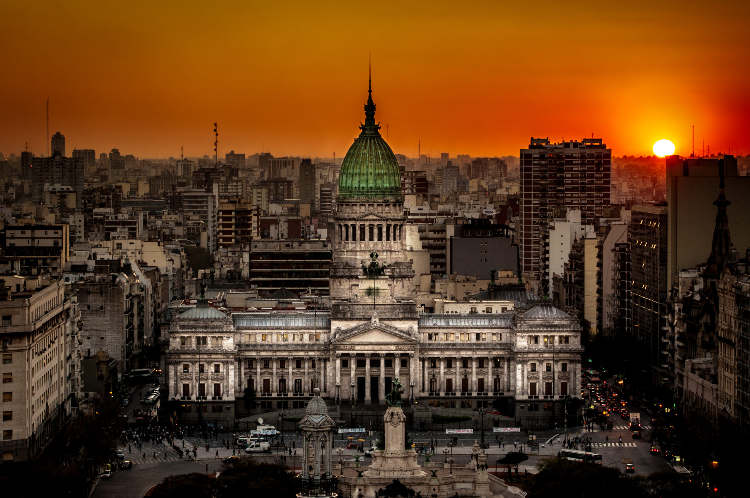 National congress, Buenos Aires. (Photo internet reproduction)