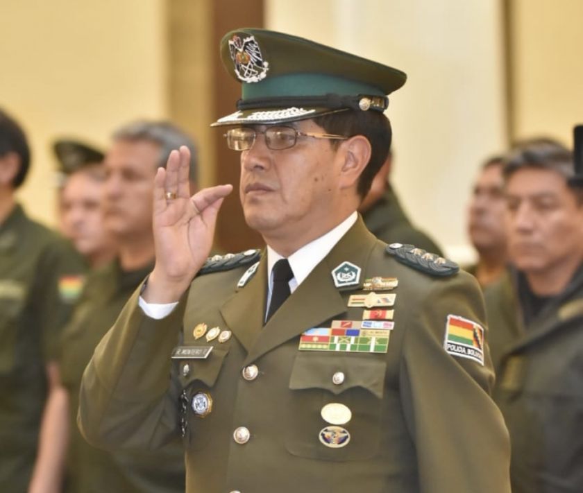 Bolivian Police Rodolfo Montero