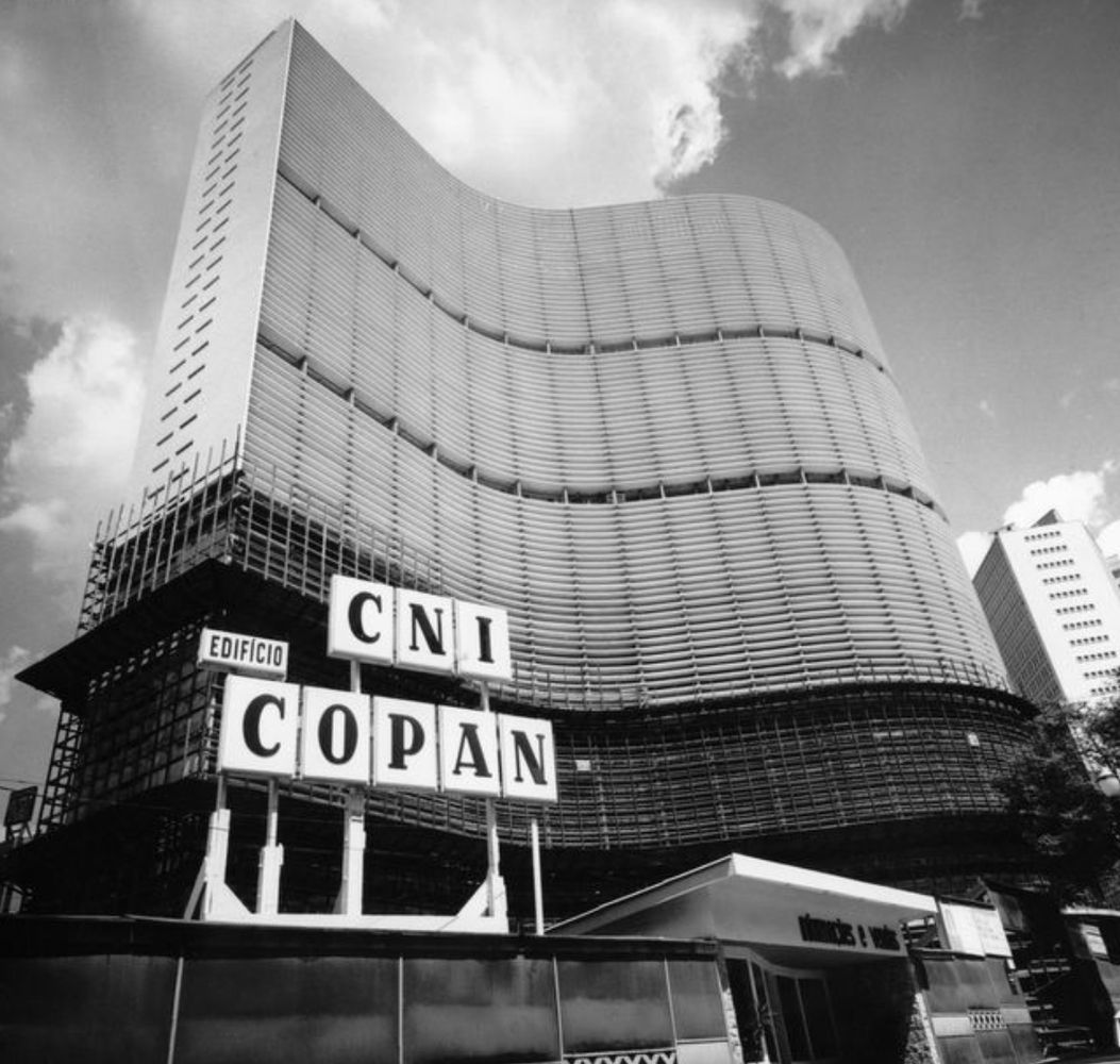 The Copan building after its completion. (Photo internet reprodution)