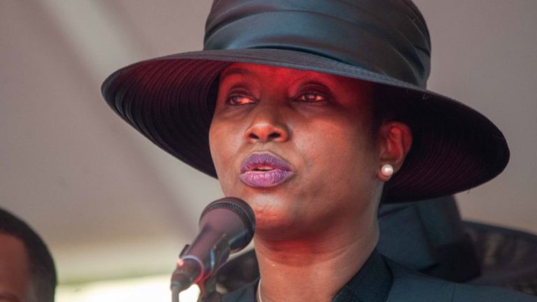 Haitian president’s widow vows to fight for the weakest
