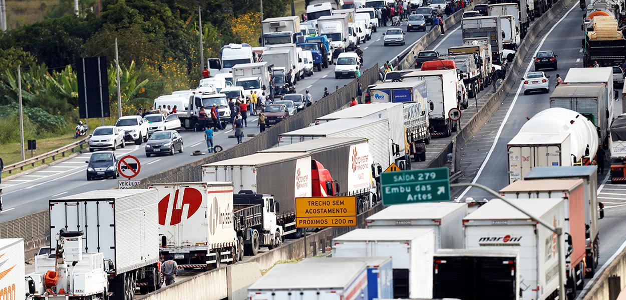 Trucker strike2