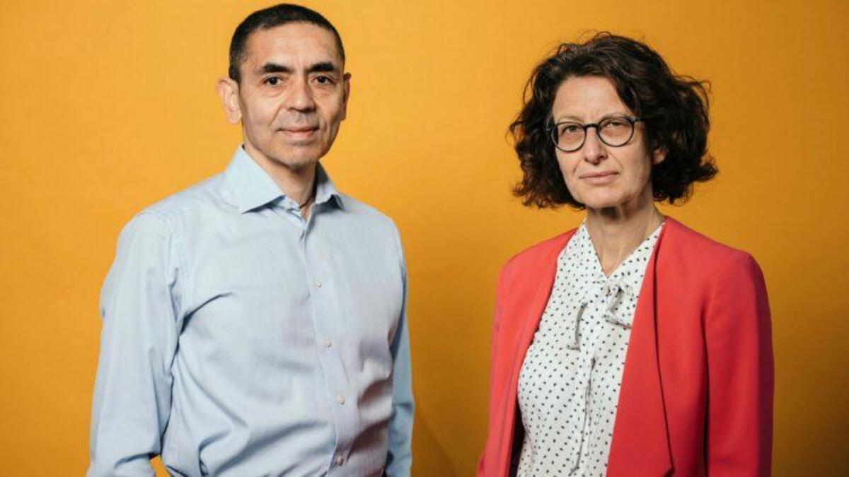 Turkish immigrants in Germany, Ugur Sahin and his wife Ozlem Tureci, are the owners of BioNTech.