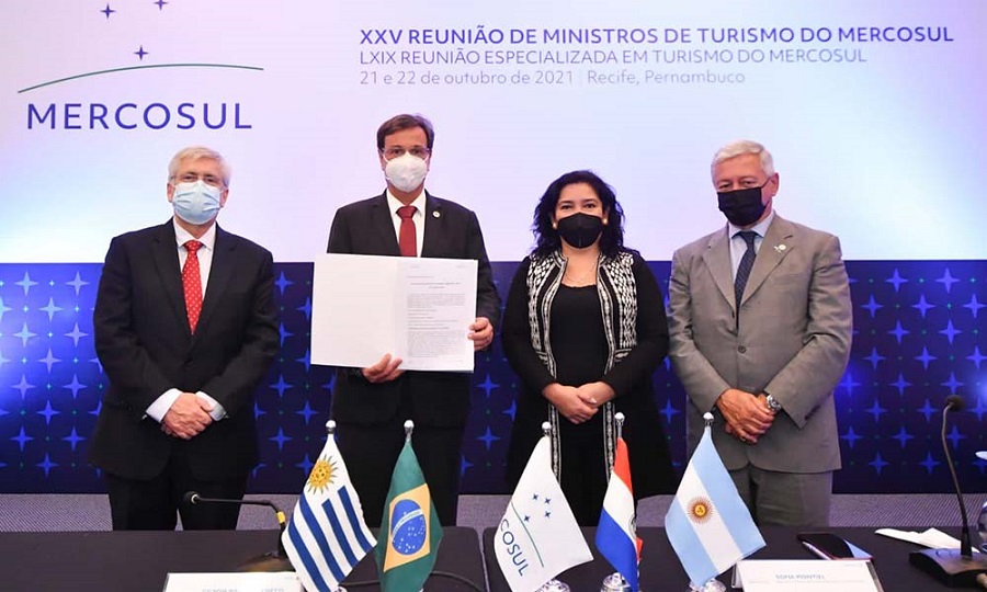 Brazil, Argentina, Paraguay, Uruguay, and Chile announce partnership to resume tourism activities