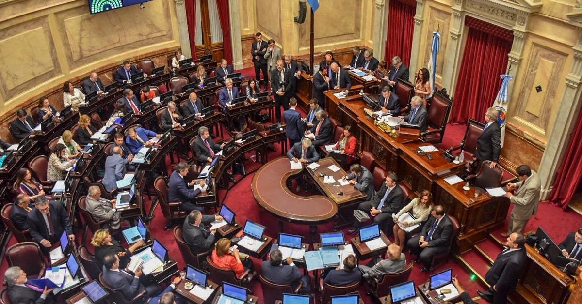 Senate of Argentina. (Photo internet reproduction)
