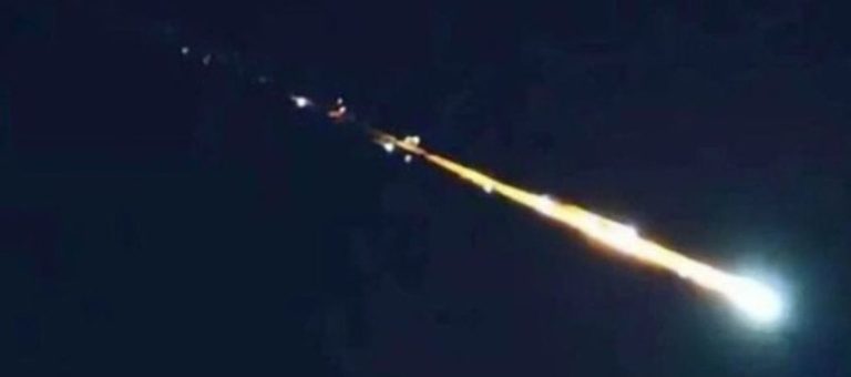A fireball from space reported to have fallen on border between Uruguay and Brazil